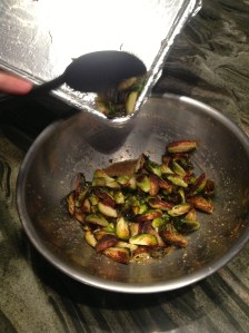 Add Brussels sprouts