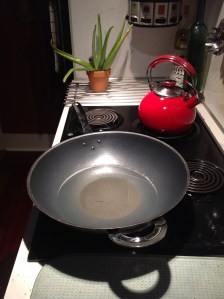 Pan ready for steamer