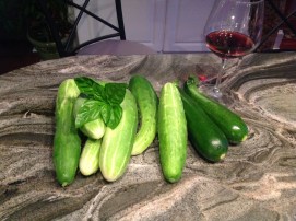 Cuc, Zucchini and Basil
