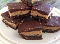 Choc:PB Brownies